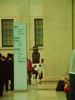 Easter Island statue