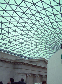 Courtyard roof