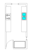 Kitchen floorplan