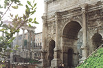Entrance to the Forum, Rome, Italy